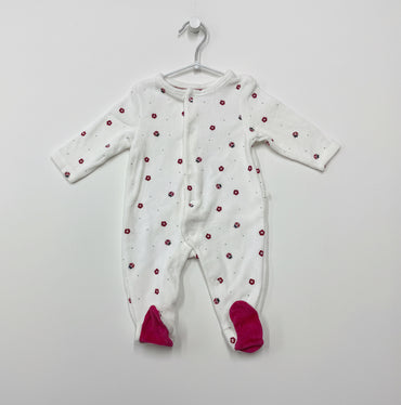 Red flower with bug 🐞- Baby full Jumpsuits