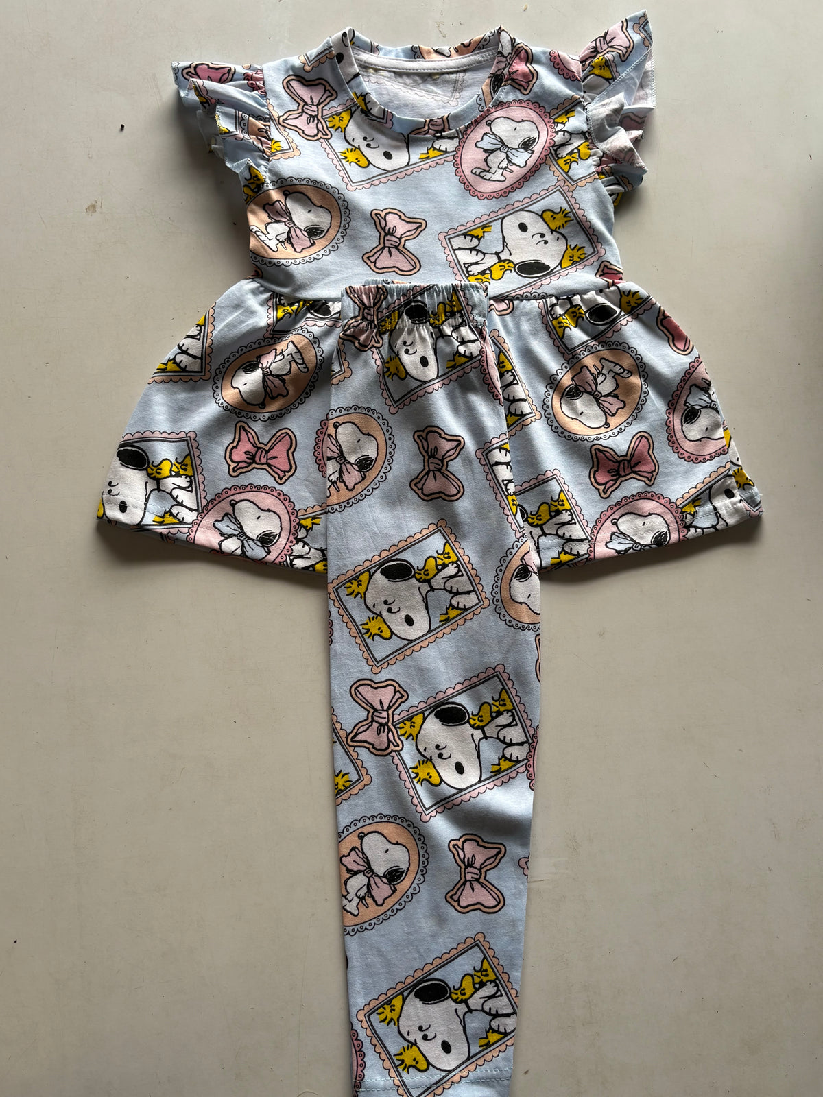 Gary kiddo Colour Peplum Co-ord Girls Sets.