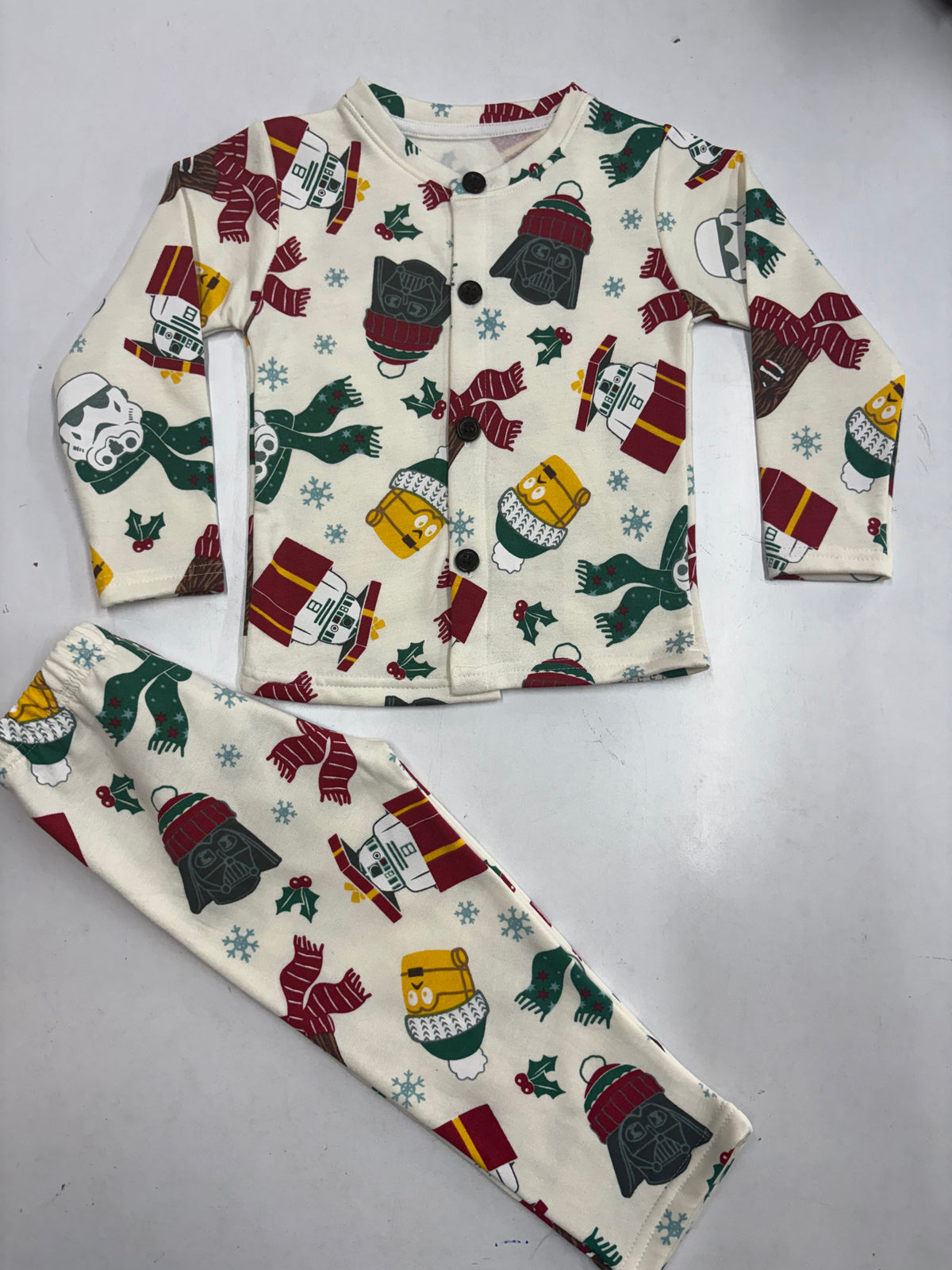 Premium winter wears, Front open  Christmas theme with the gifts, theme LoopKnit-8