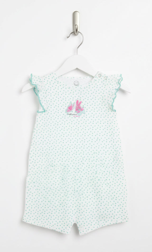 Two butterflys- baby half Jumpsuit