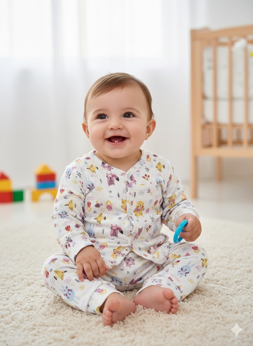 Full Sleeve Baby Jabla Multi colour