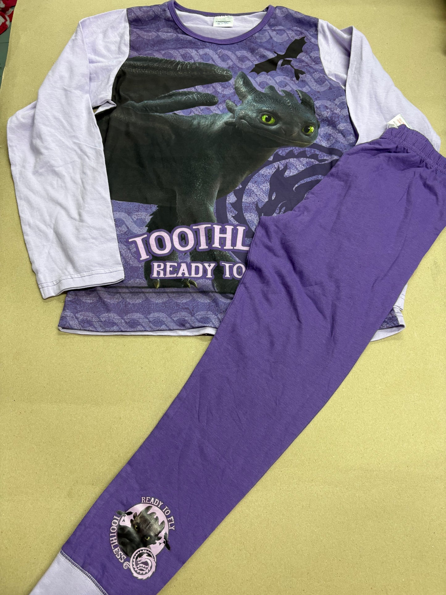 TOOTHLESS READY TO FLY-Kids Full Sleeve Set