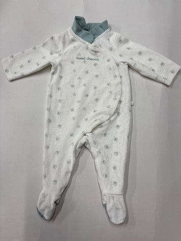 Collar -White sweet dreams Baby full Jumpsuits