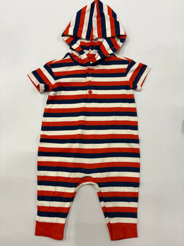 Tri colour hoodie -Baby Jumpsuits