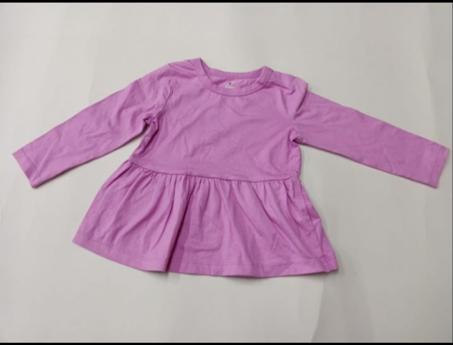 Lavender -baby full sleeve top