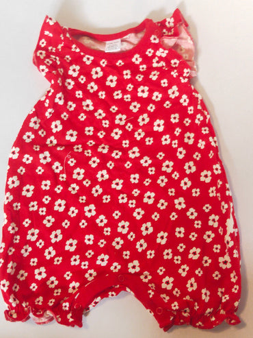 Red flowers🏵️- Baby half Jumpsuits