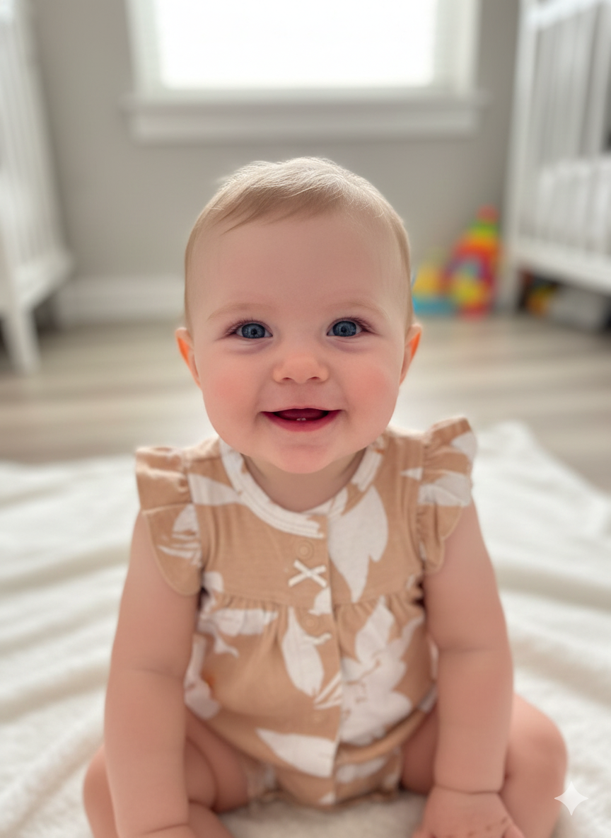 Biscuit colour -High Quality Baby half jumpsuit