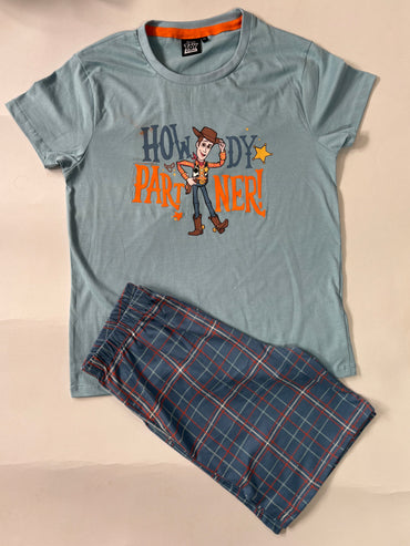 How Boy- Half sleeve Shorts Set