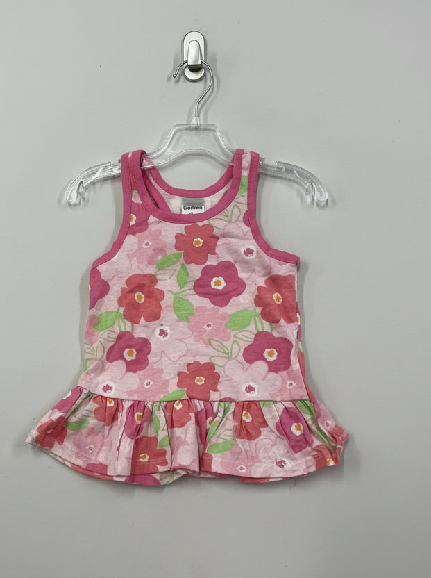 Pink flowers -top