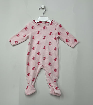 Pink cat- Baby full Jumpsuits