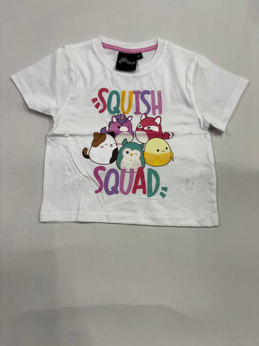 White SQUISH T-Shirts