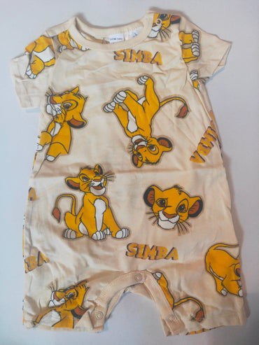 Yellow Simba🦁- Baby half Jumpsuits
