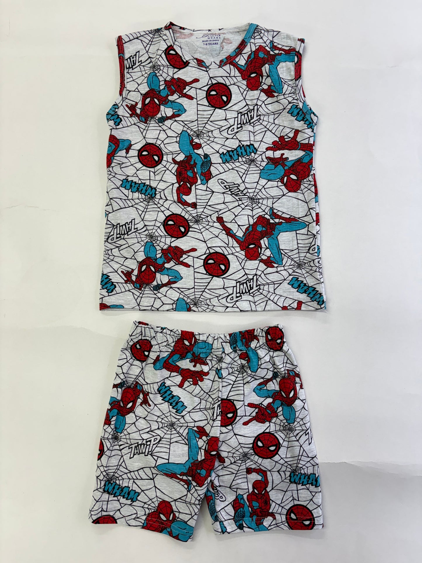 Spider man-Sleeveless co-ords