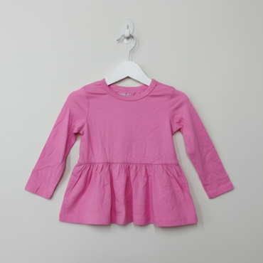 Baby pink -baby full sleeve top