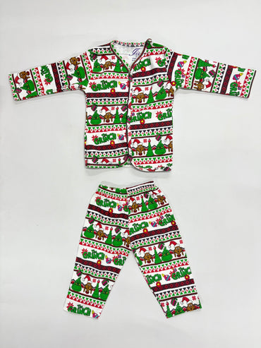 Full Sleeve Baby Jabla Navy Christmas 22/12