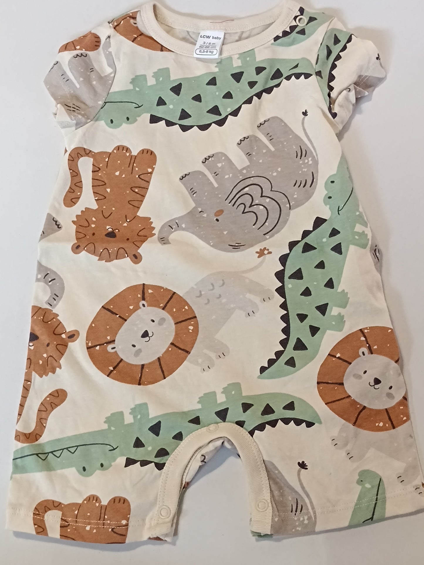 Animals π- Baby half Jumpsuits