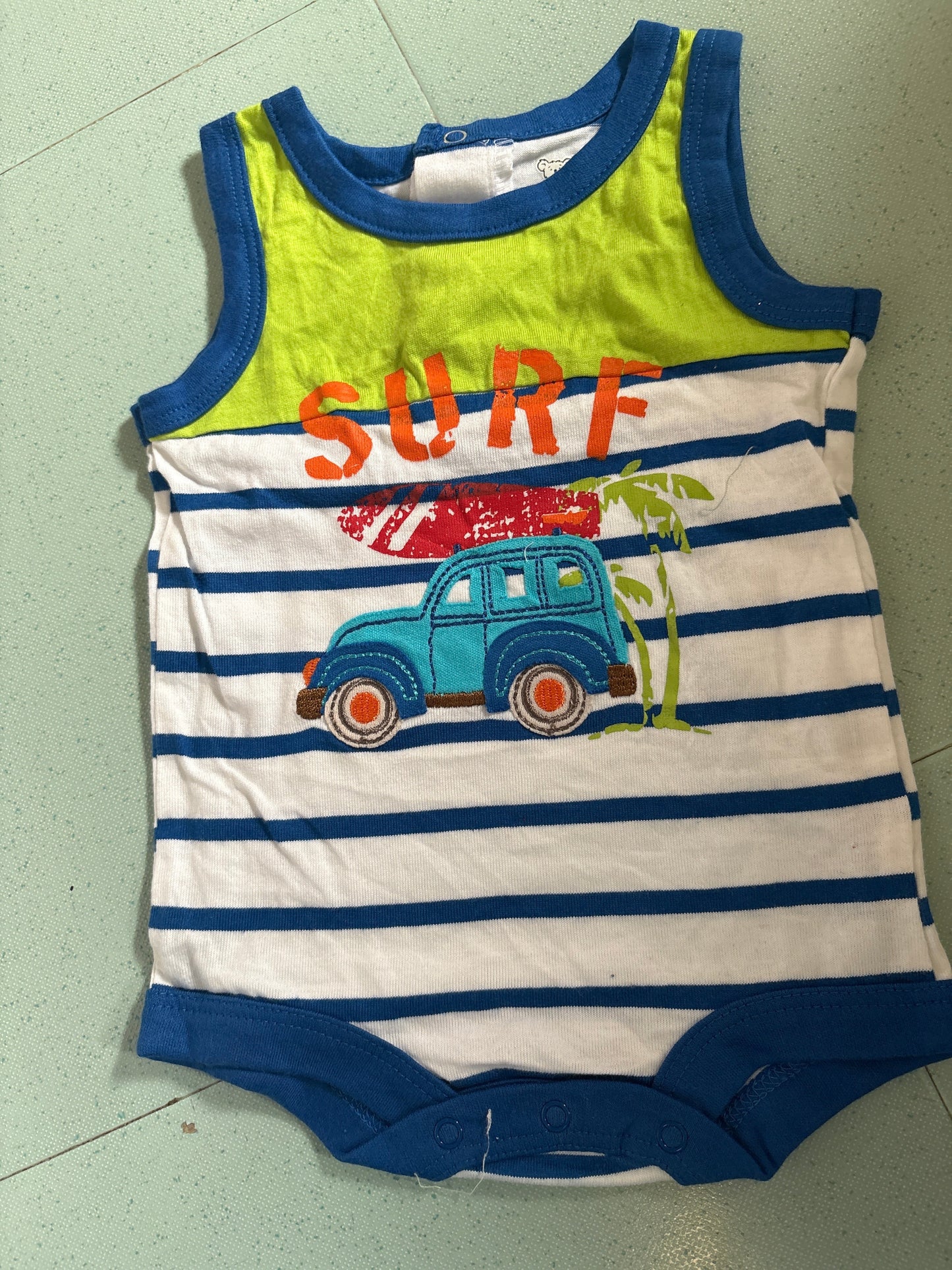 SURF car π-Baby Romper