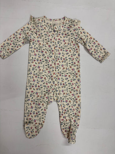 Florals with shoe- Baby high quality jumpsuit