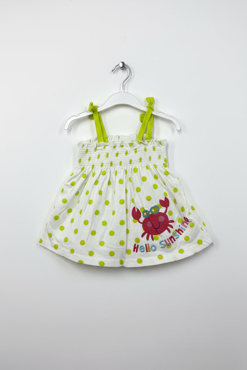 Hello sunshine -Baby Sleeveless top