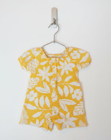 Yellow- Baby half Jumpsuits
