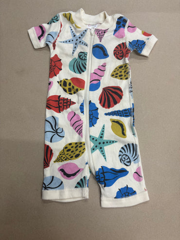 Ocean theme - Baby half Jumpsuits