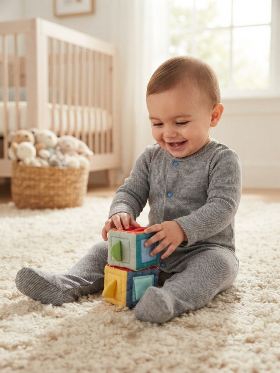 Grey with shoe (snap button)-Baby High quality jumpsuit