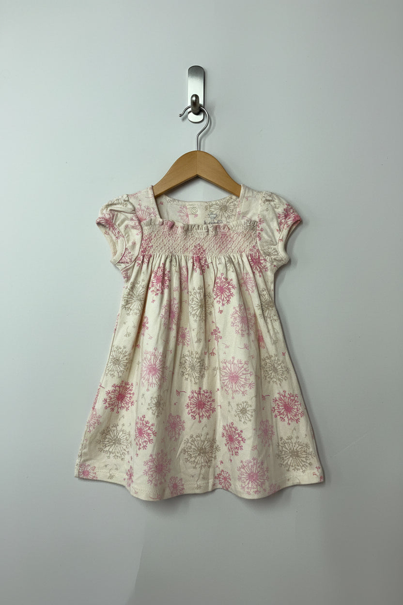pink -Baby half Sleeve frock