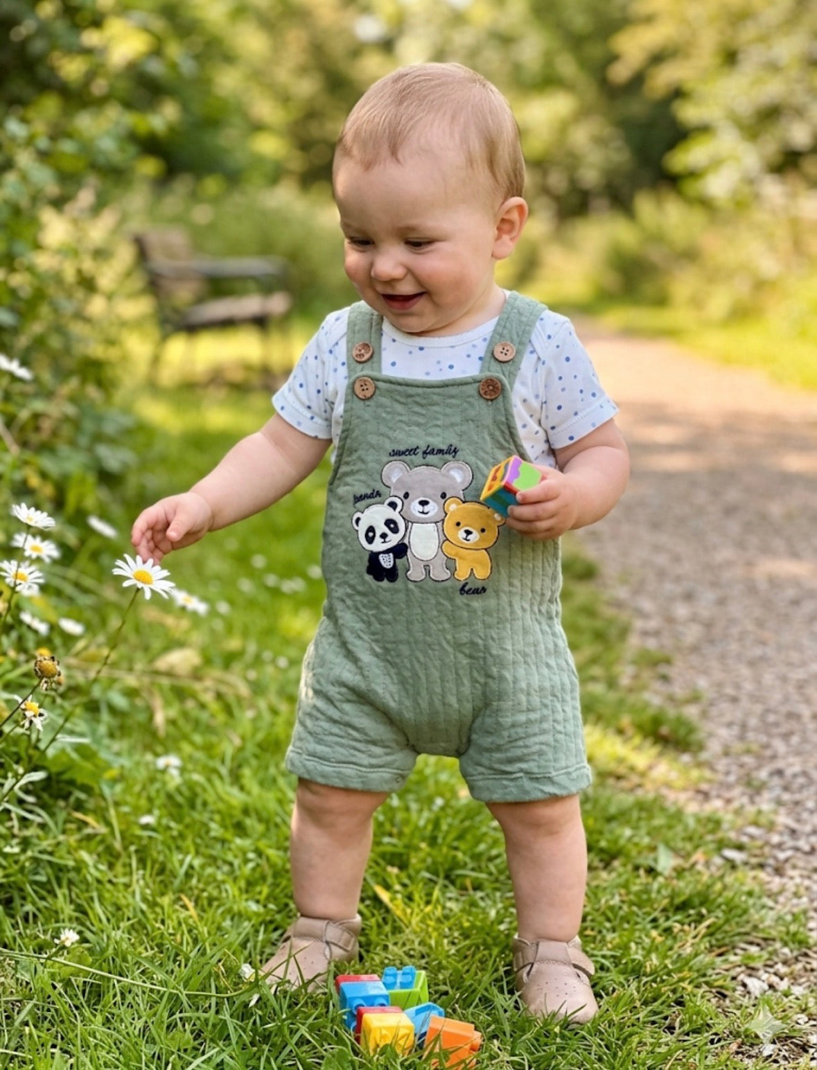 Mint green- Dungaree