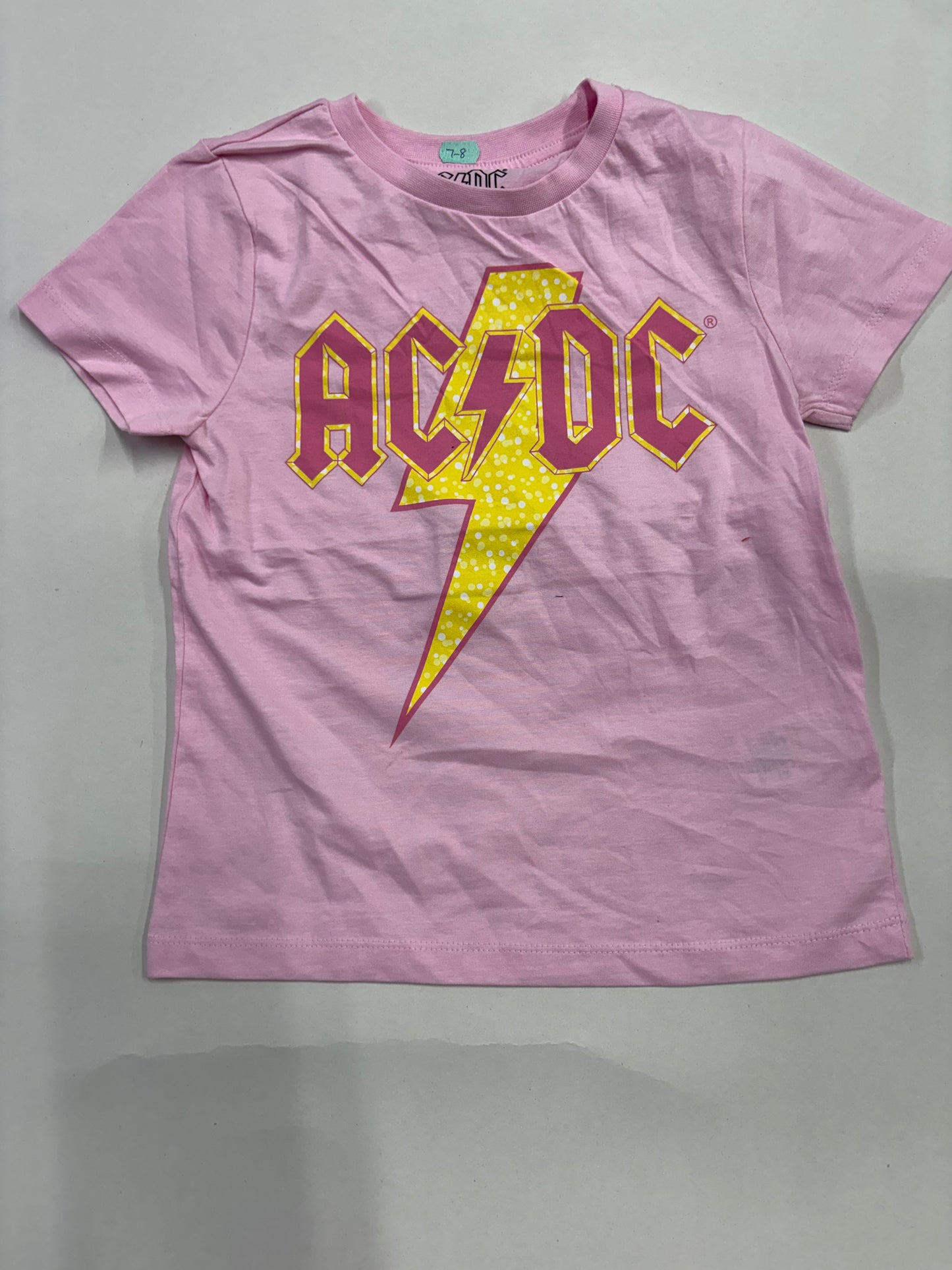 Pink AC & DC - T- shirts