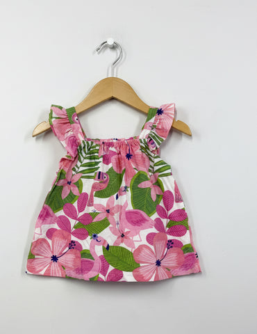 Floral-Baby Sleeve top