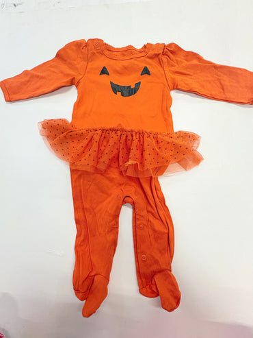Orange -Onesies full frock