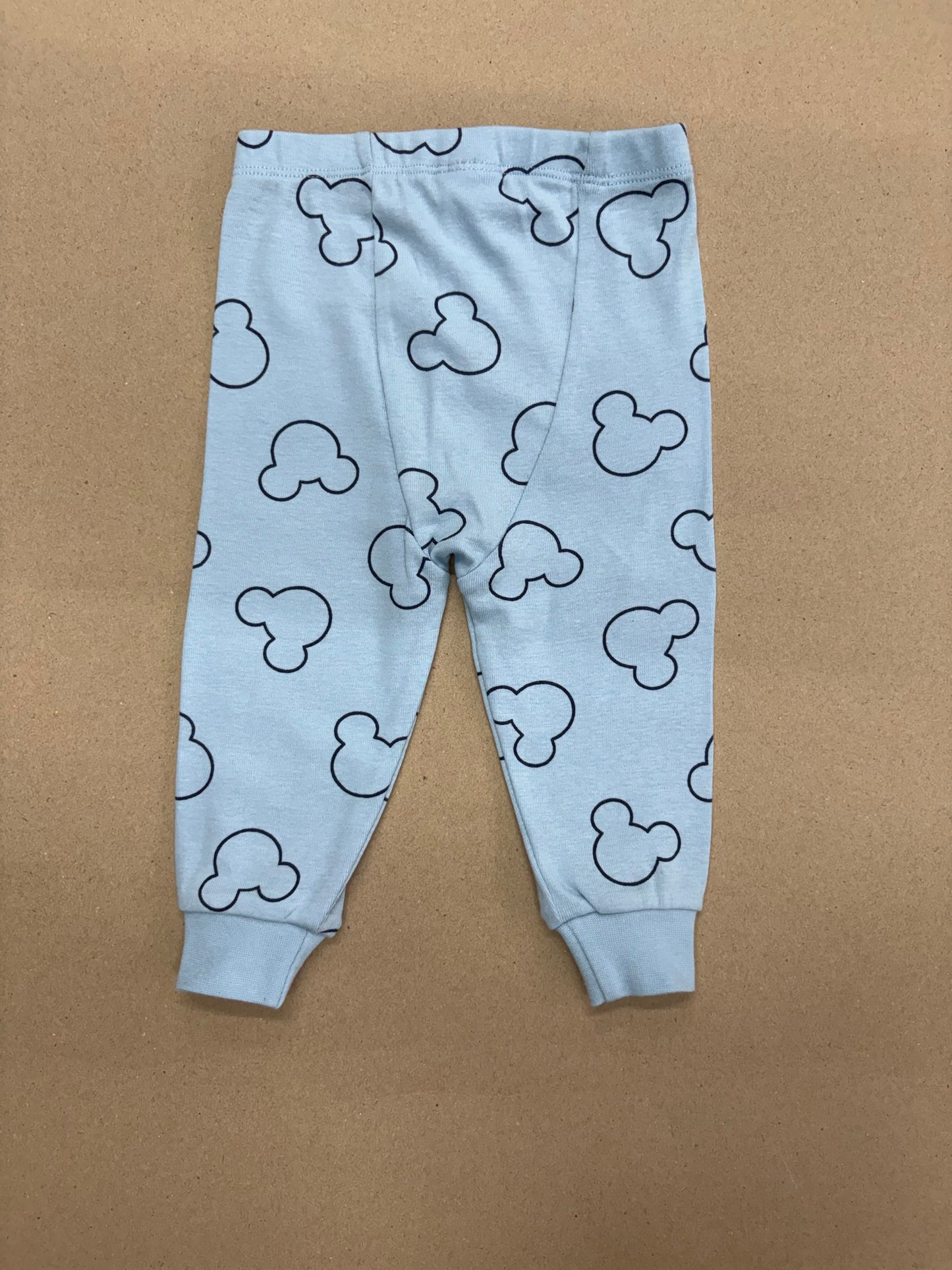 Sky blue teddy face - full sleeve Co-ordrs set