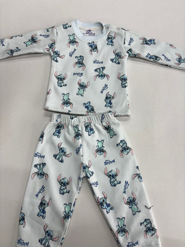 Premium loop net winter wears IN-12/009 Sky blue Character