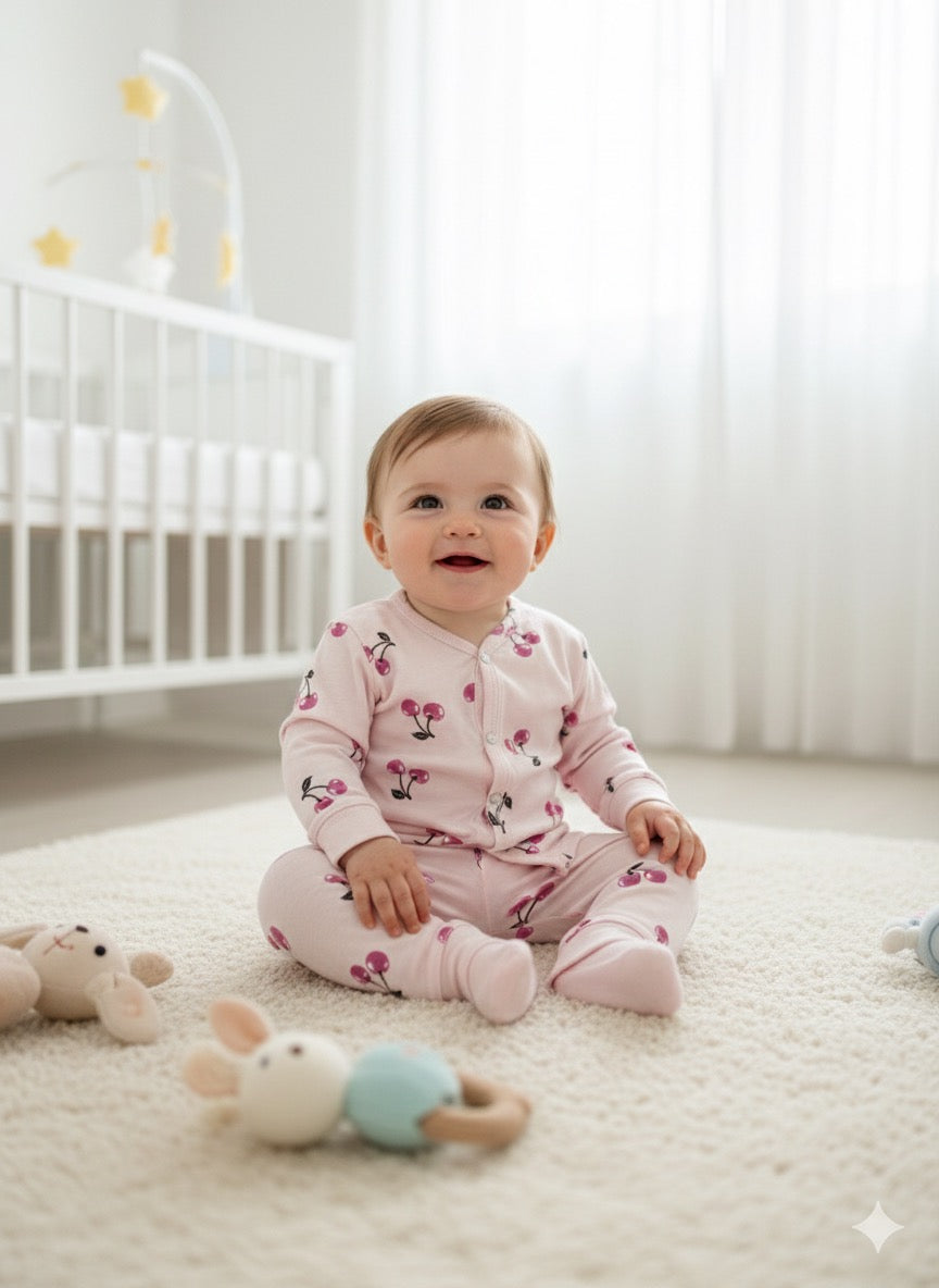 Full Sleeve Baby Jabla pink cherry