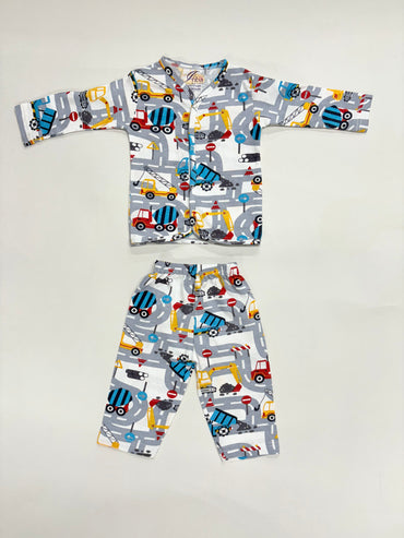 Full Sleeve Baby Jabla Navy Multi colours 22/12