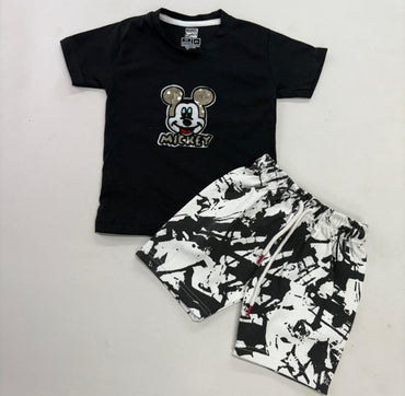 Black Mickey Boys Set