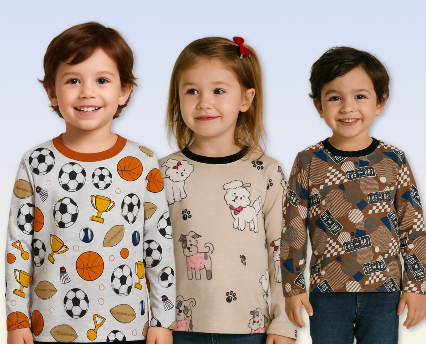 BOYS & GIRLS full sleeve combo