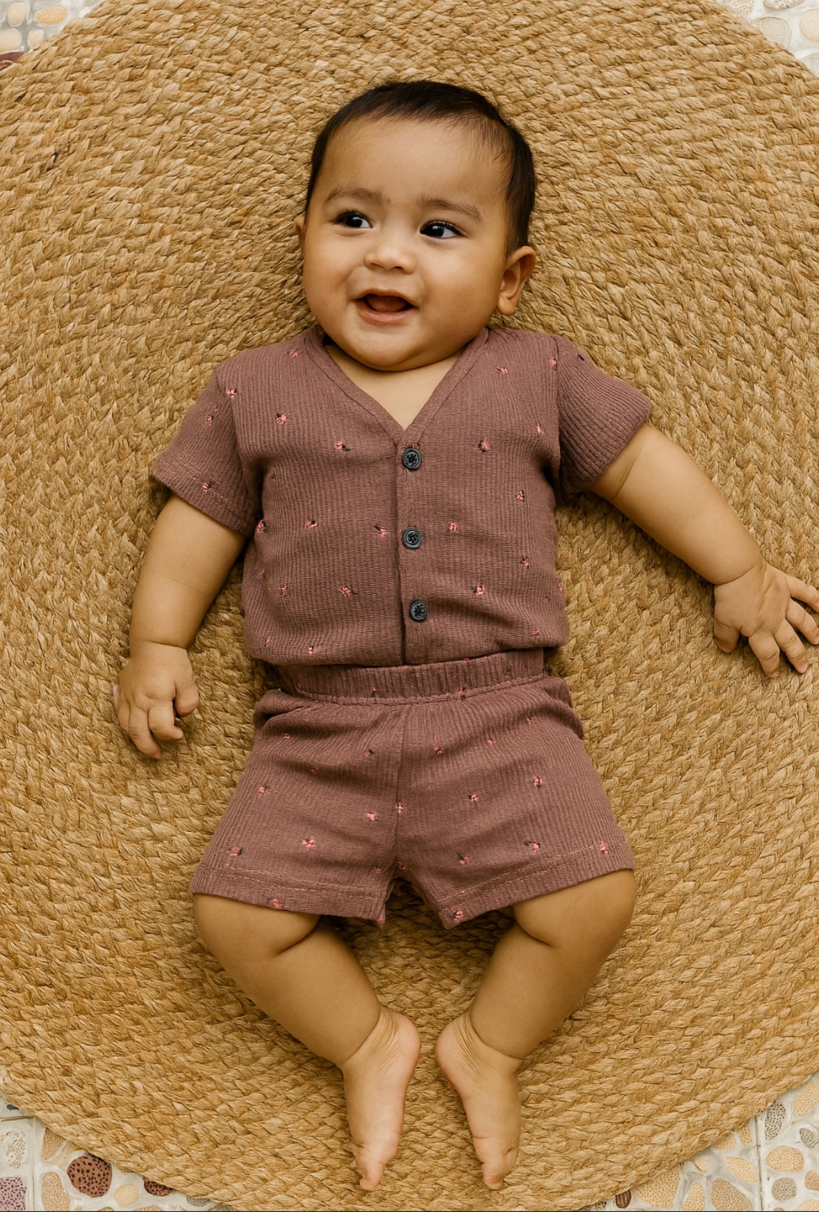 Lilie with brown - Jabla Shorts