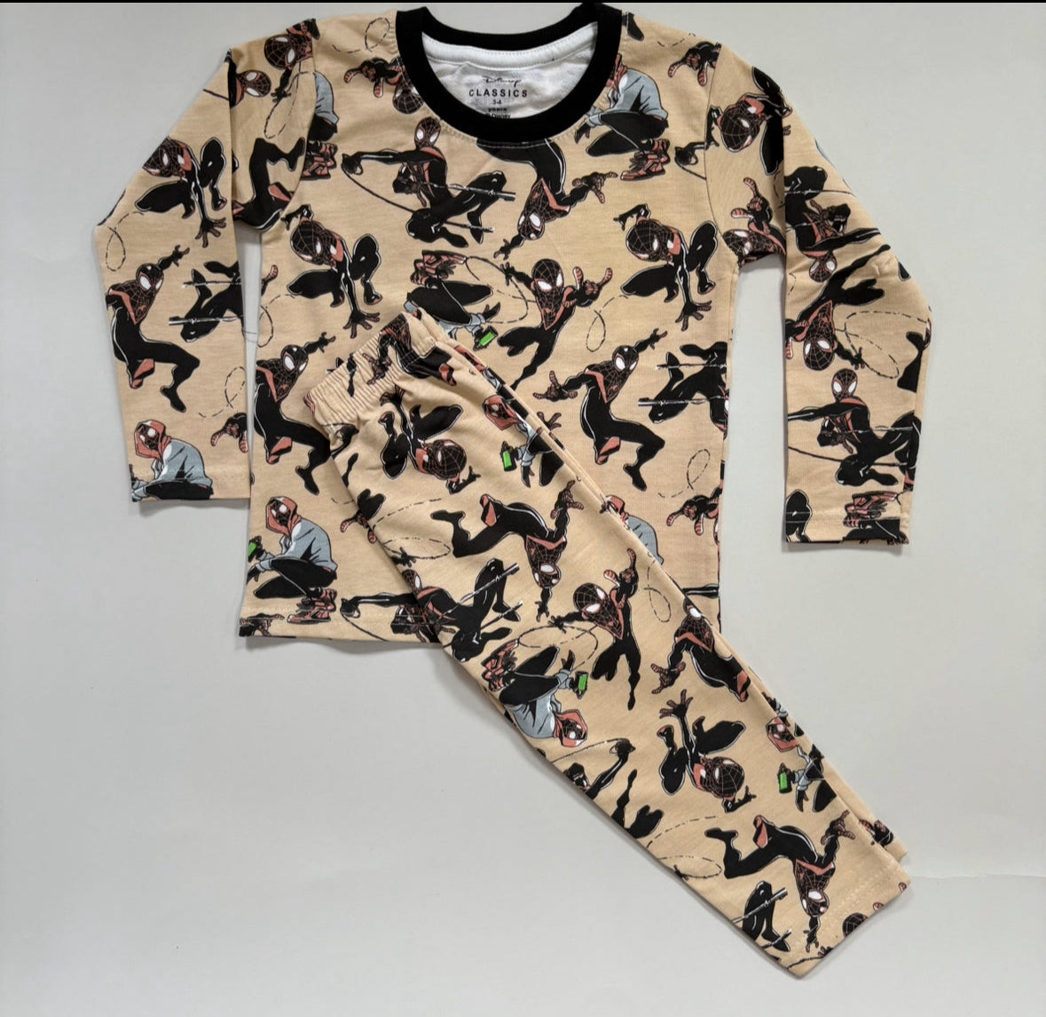Kids Full Sleeve Set -Spider