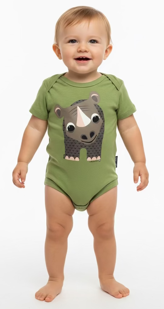 Rhinoceros Romper
