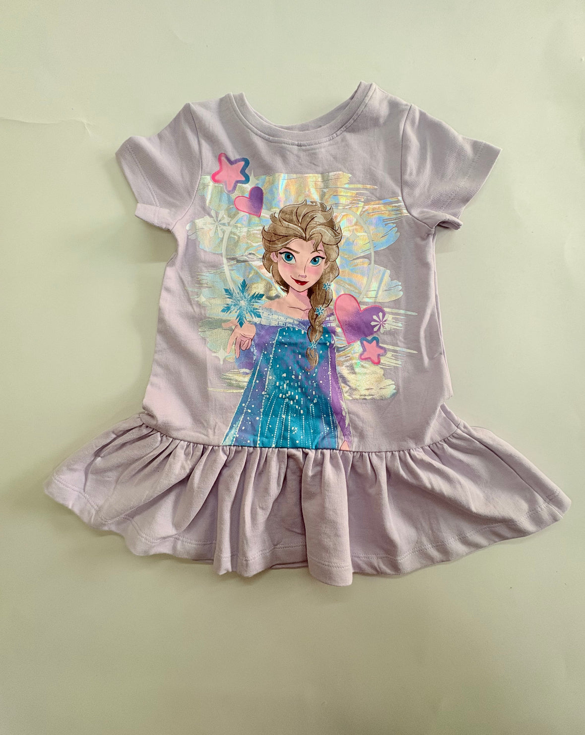 Violet with Barbie Frock