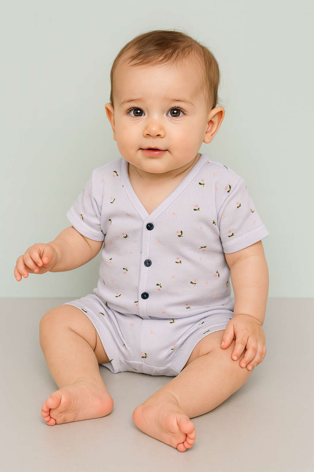 Lil pink flowers - Jabla Shorts
