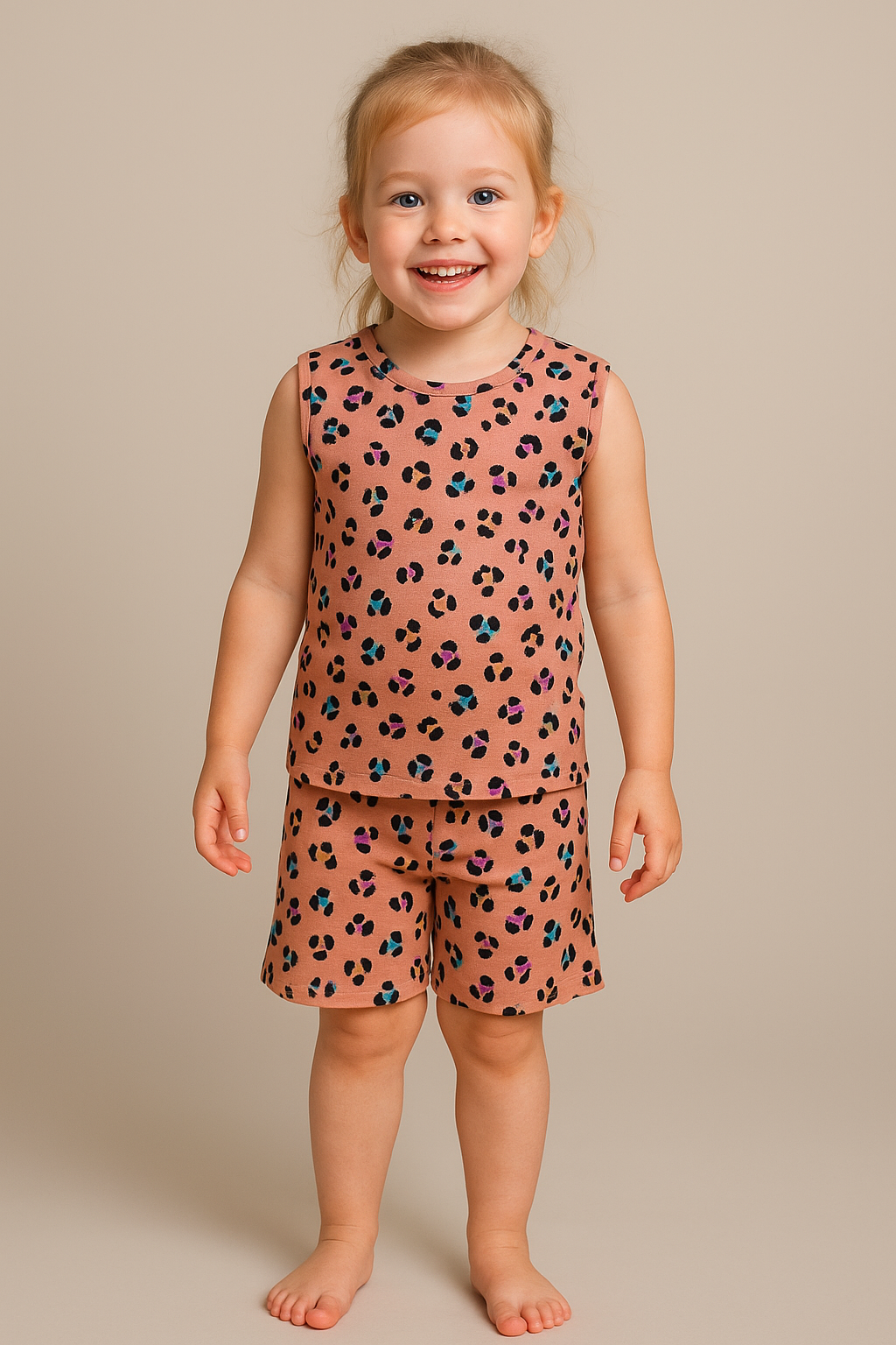 LIght Sandal - Sleeveless co-ords