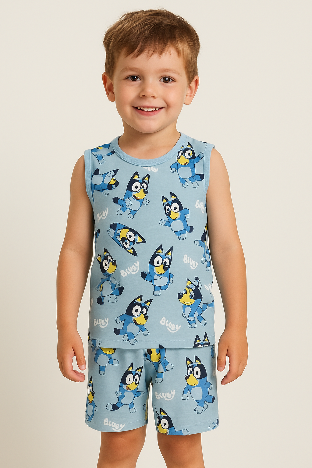 Bluey- Sleeveless co-ords