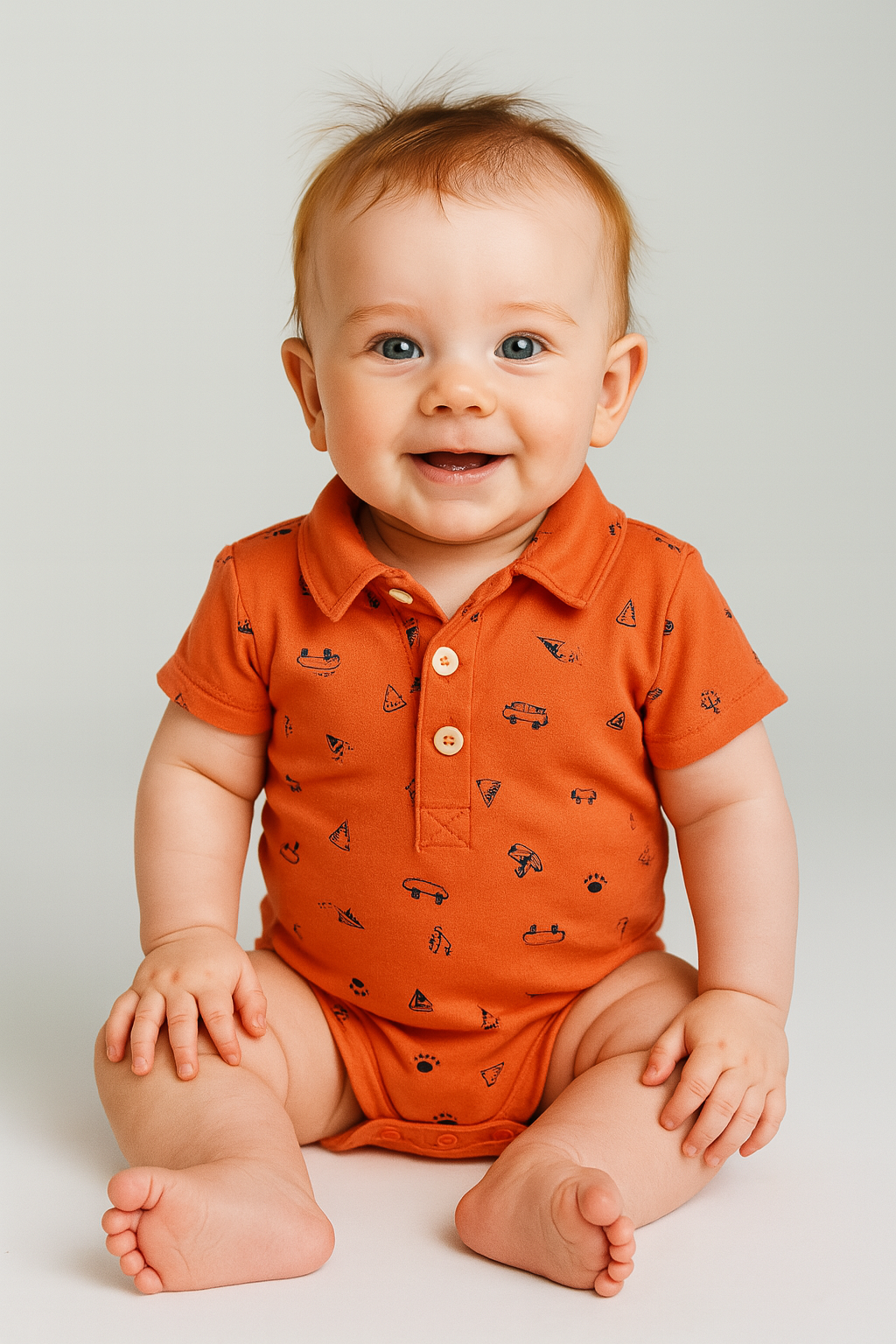 Orange Jumpsuit INCJ 008