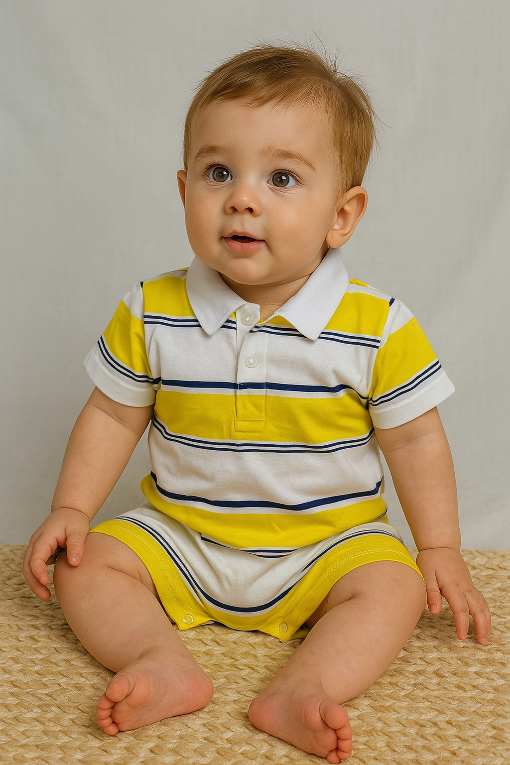 Yellow Collar Jumpsuit INCJ 001
