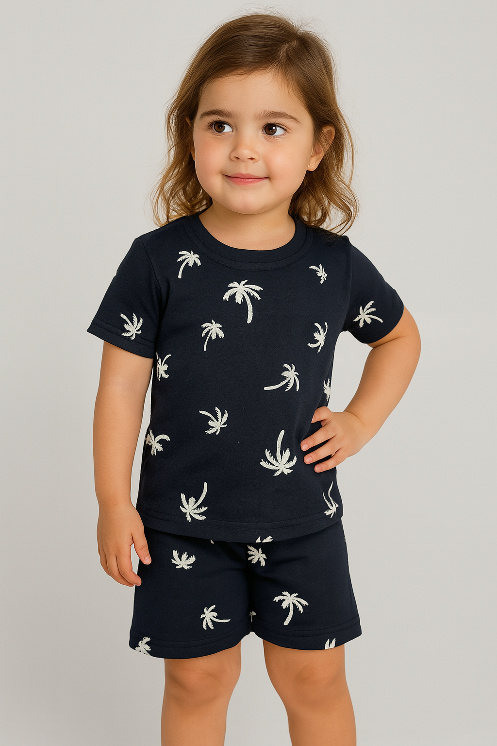 Navy tree Premium Kids co-ords