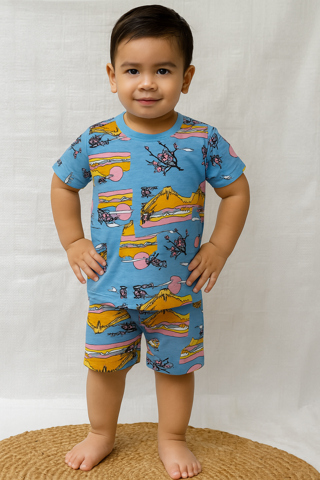 Light blue Premium Kids co-ords