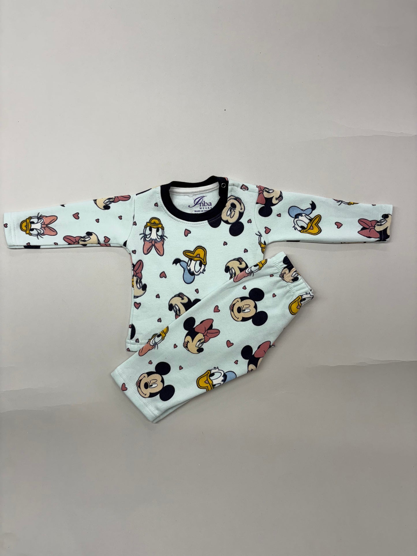 Premium loop net IN-0024- LoopKnit Pajama sets
