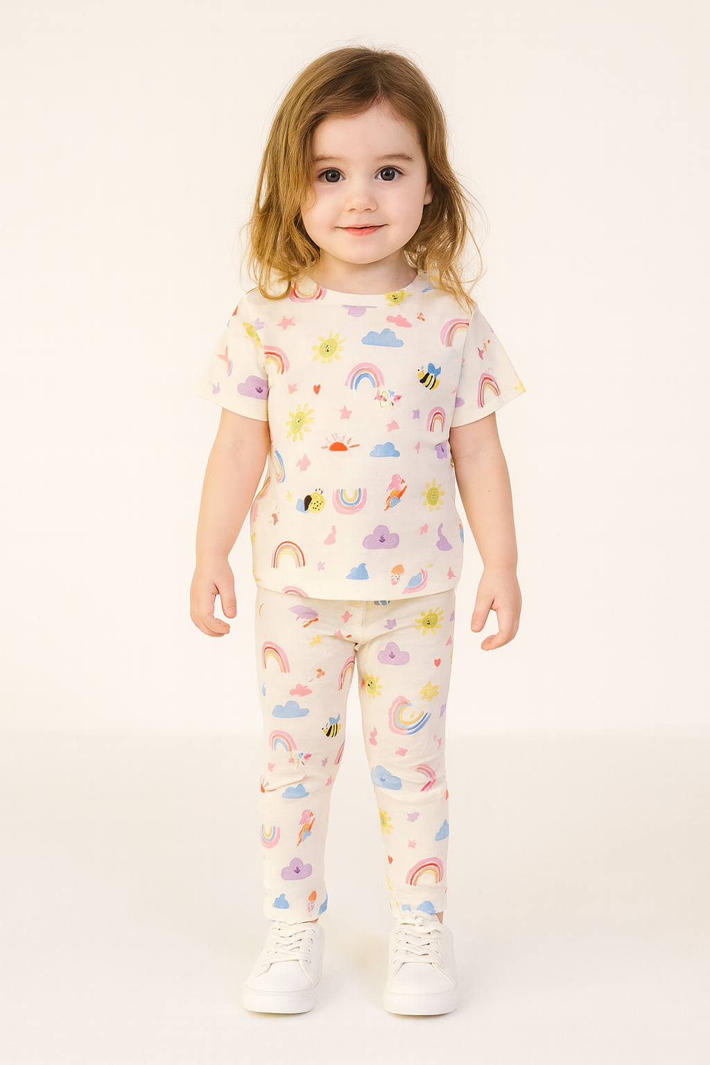 Kids Suit -rainbow Pajama set for boys